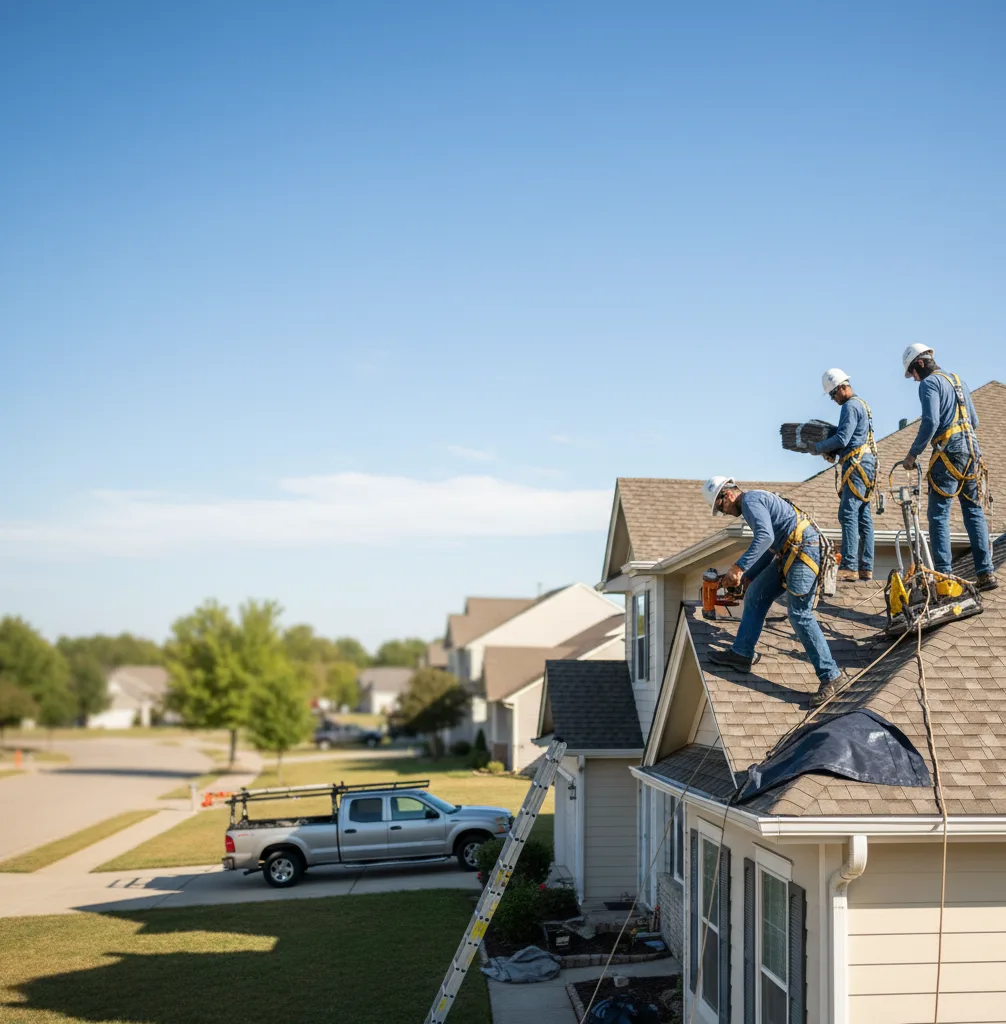 Roof Repair in Lockney
